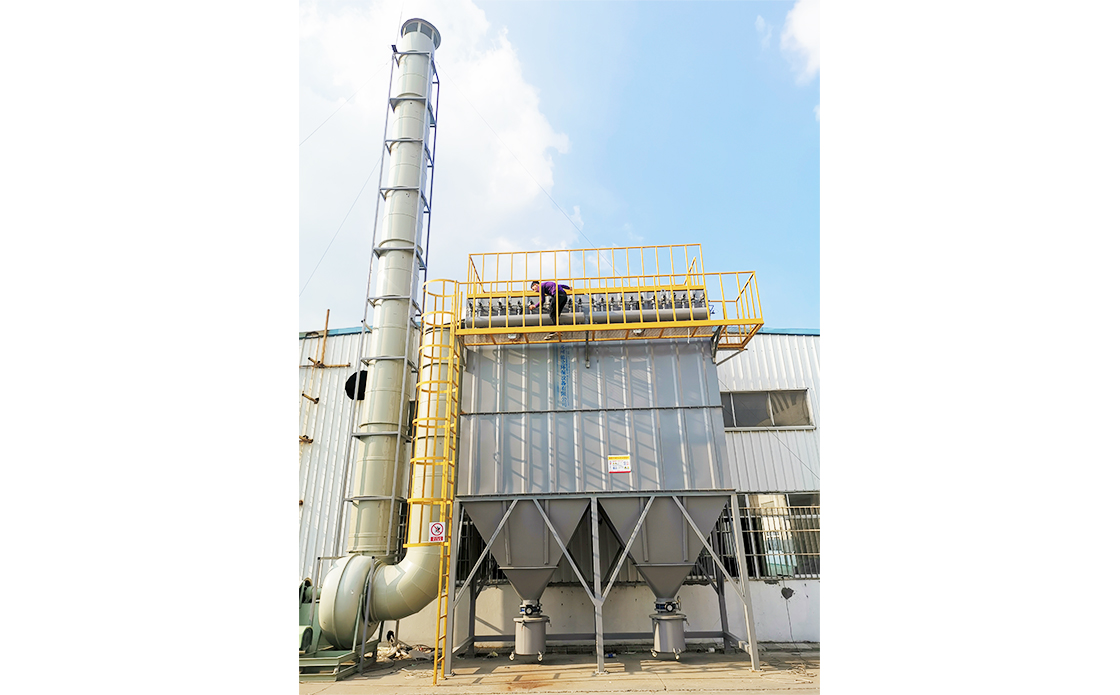 雙箱體電子脈沖布袋除塵器